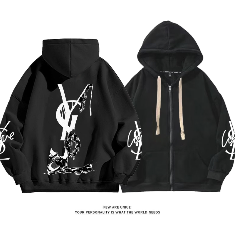 ユニークなトレンディなファッション カーディガントレーナー