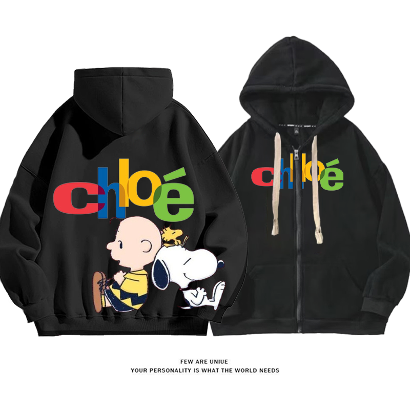 かわいいデザイン 寄り添う少年と犬 カーディガントレーナー