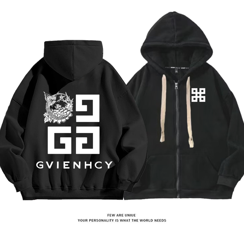 人気爆発デザイン性のあるins映えプリント柄ファッションコート