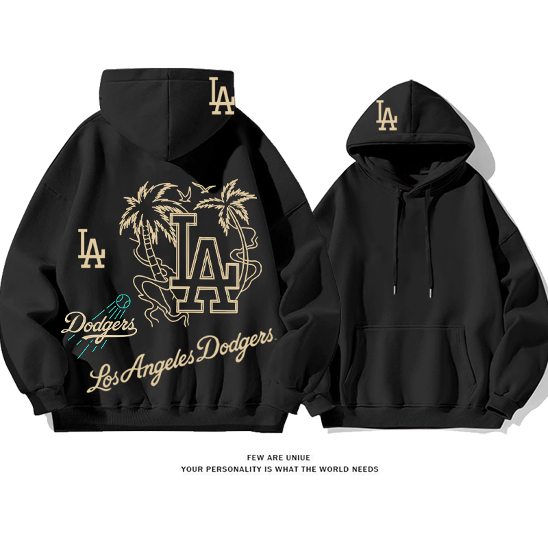 小衆の設計 流行のファッション プリント柄フード付きパーカー