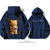 超人気カジュアル デザイン性のあるかわいいクマちゃんファッションパーカー