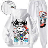 スウェットシャツとスウェットパンツのセット09