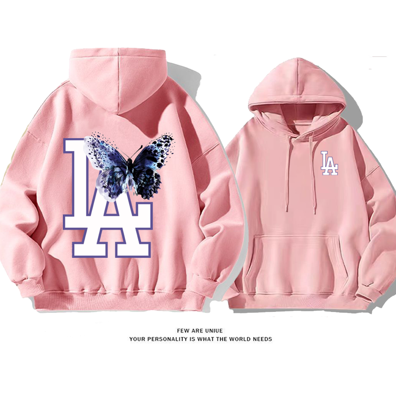 人気爆発小衆の設計蝶プリント柄デザイン性のあるファッションパーカー