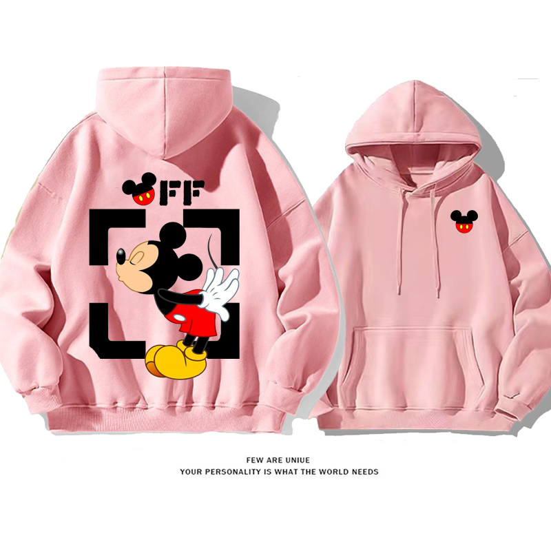 超人気カートゥーンデザイン性のあるネズミ匹ファッションパーカー