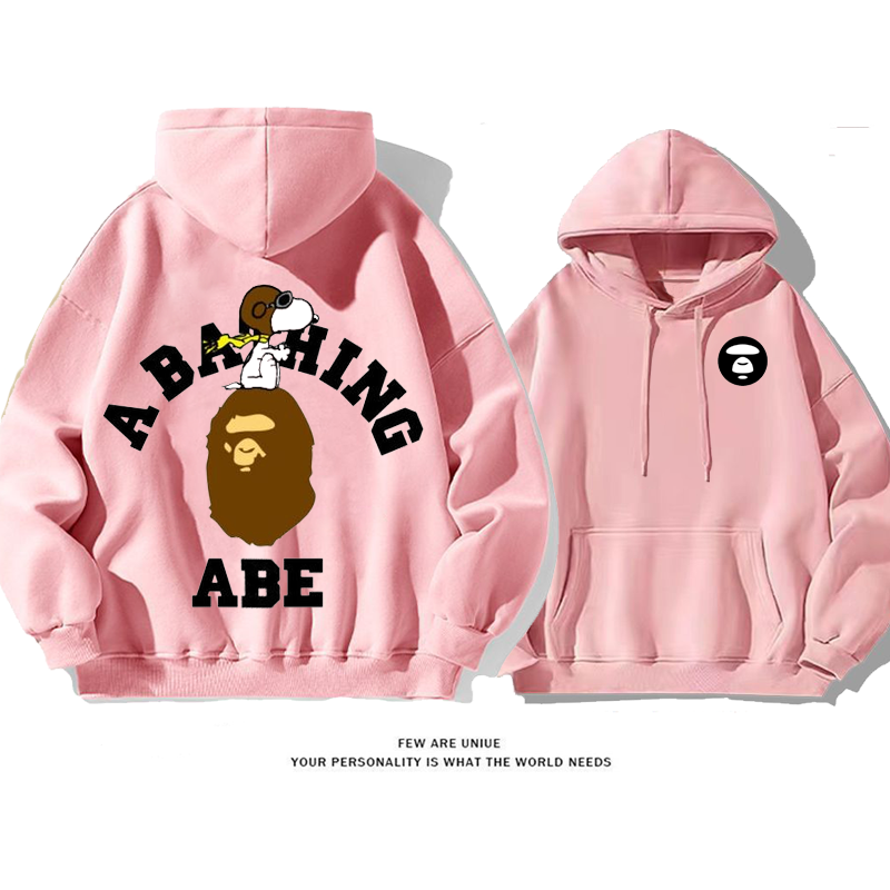 人気爆発小衆の設計特別なカスタマイズ白い子犬と猿人頭ファッションパーカー