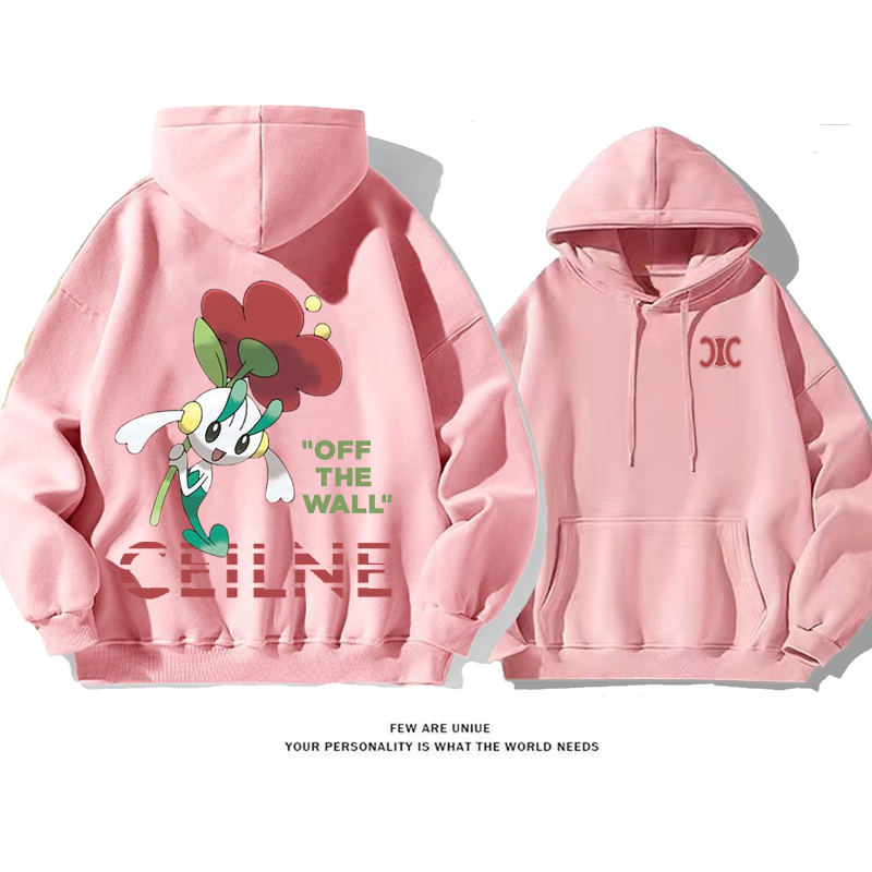 人気爆発花の精超かわいいカートゥーンファッションパーカー