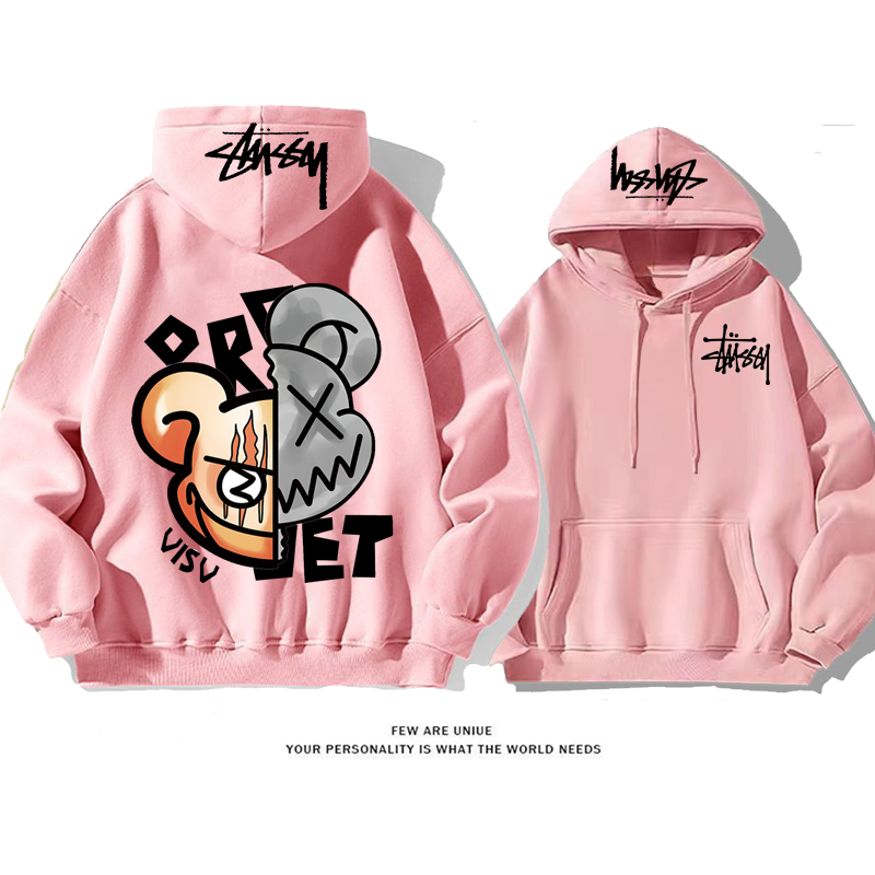 クマのぬいぐるみファッションレジャーですパーカー