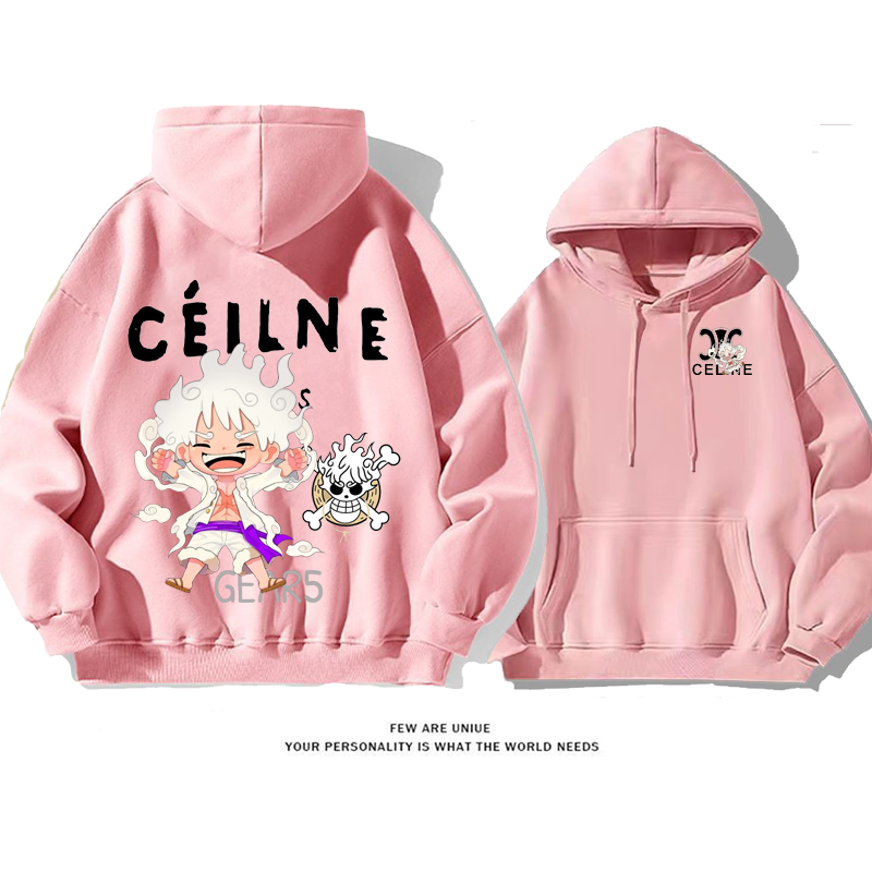 超人気白髪の男小衆の設計プリント柄アニメのファッションパーカー