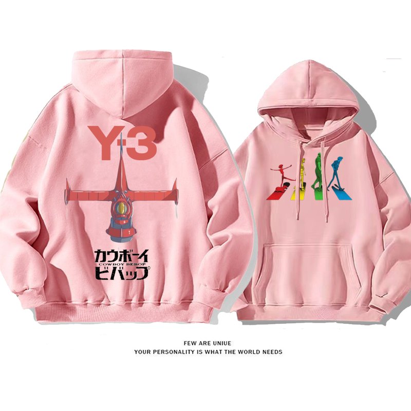 カジュアル超人気アニメの飛行機超カッコイイファッションパーカー