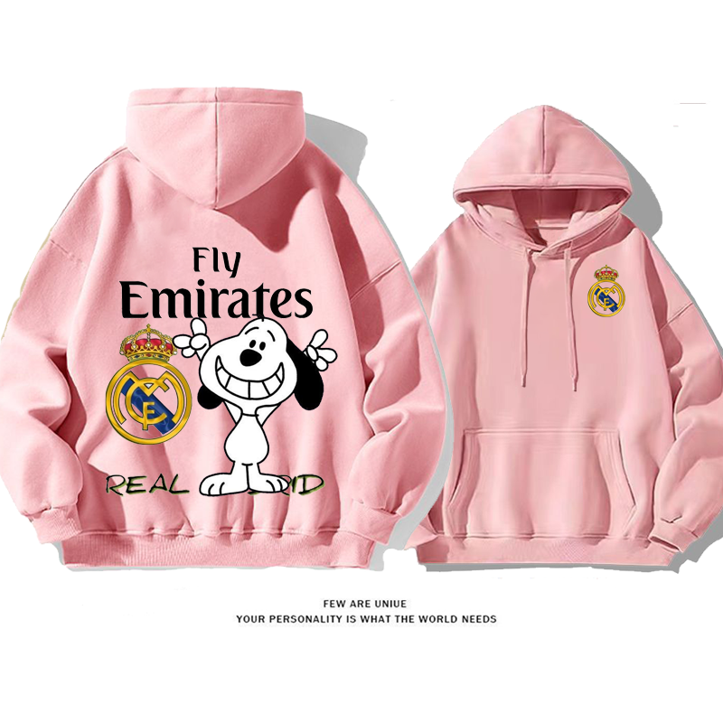 人気爆発白い子犬サッカー超カッコイイins映えファッションパーカー