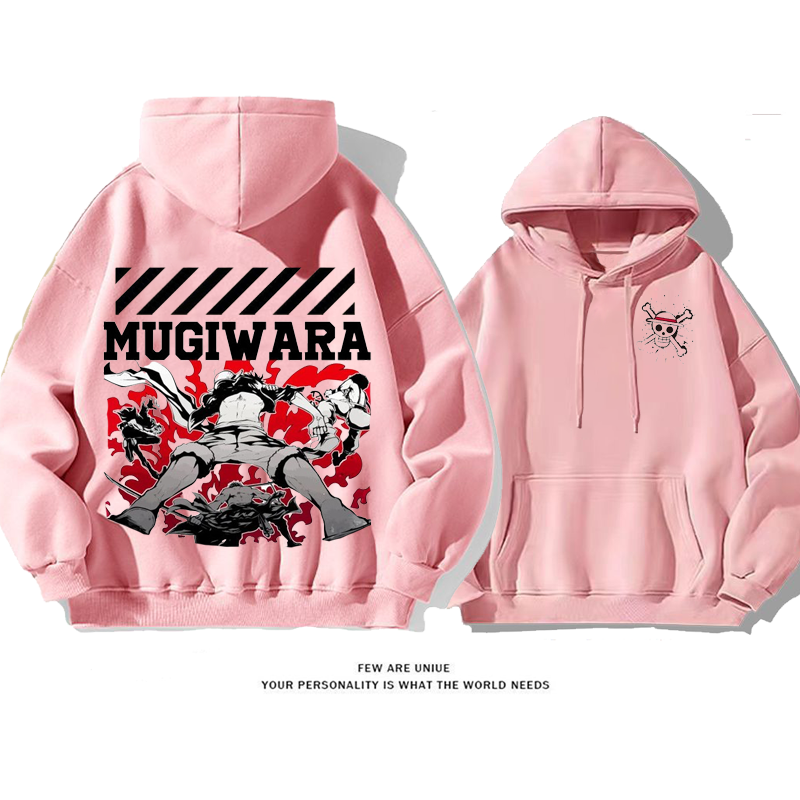 人気爆発超カッコイイ麦わら帽子アニメのファッションパーカー