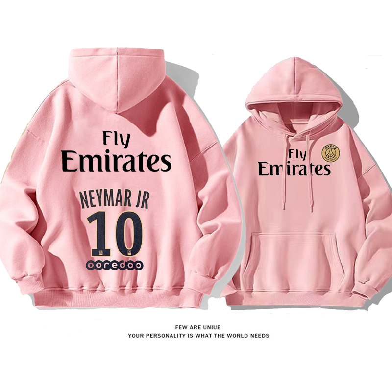 スポーツ風超人気サッカーデザイン性のあるプリント柄超カッコイイファッションパーカー