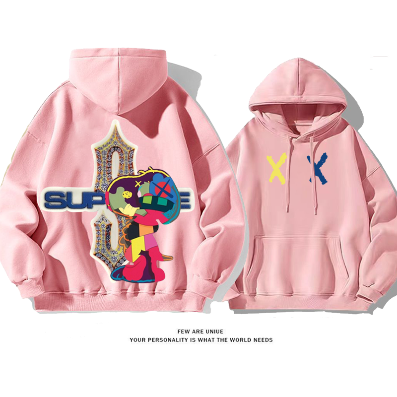 新しいスタイルカラー子犬デザイン性のある超人気カートゥーンファッションパーカー