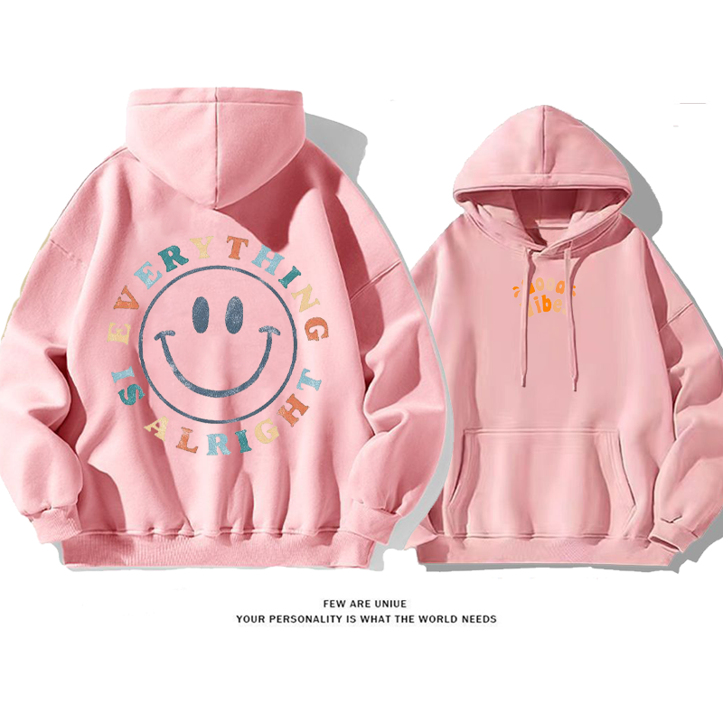 超人気ファッション笑顔です小衆の設計 カジュアルゆったりしていてパーカー