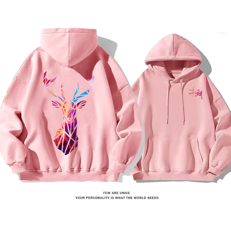 デザイン性です鹿です小衆の設計レジャーですアドバンスドゆったりしていて純粋な綿素材パーカー