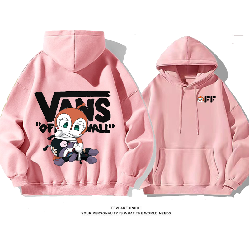 人気爆発小衆の設計カートゥーンプリント柄ポピュラーファッションパーカー