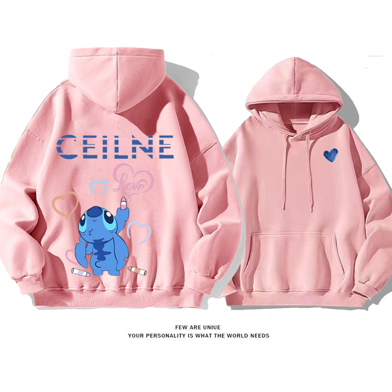 超人気青い精霊ポピュラーカートゥーンファッションパーカー