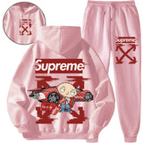 スウェットシャツとスウェットパンツのセット21