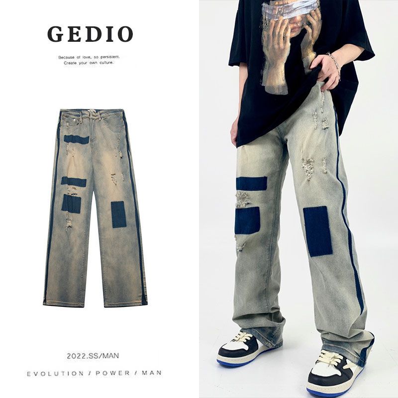 韓国ファッションパーカーアドバンスドジーンズ