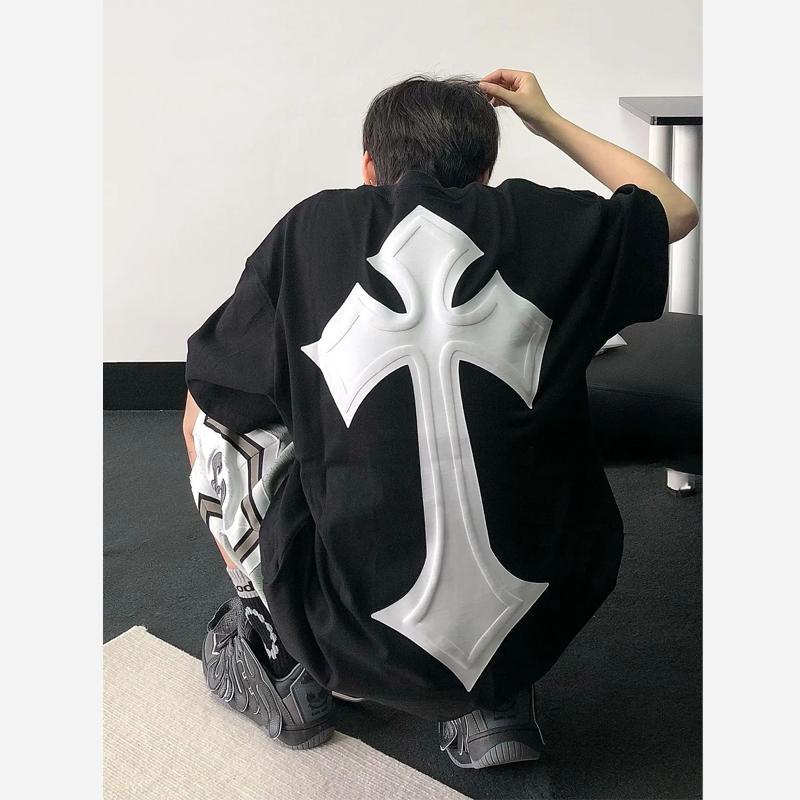 欧米 ハイストリートスタイル 超カッコイイ 半袖シャツ