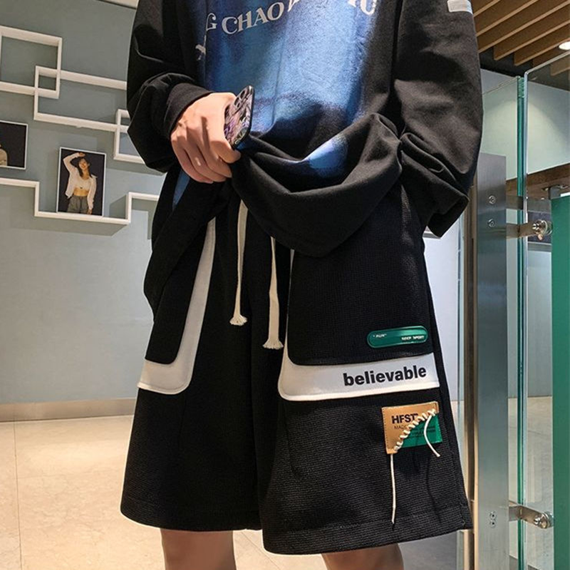 ユニークなデザイン 韓国ファッション カジュアル ショットパンツ