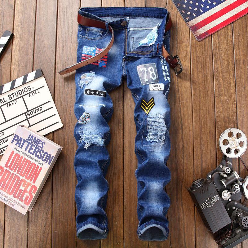 アメリカンスタイル ハイストリートスタイル ジーンズ