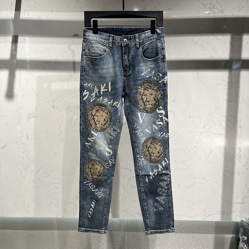 ハイストリートスタイル ライオンキング ファッション ジーンズ