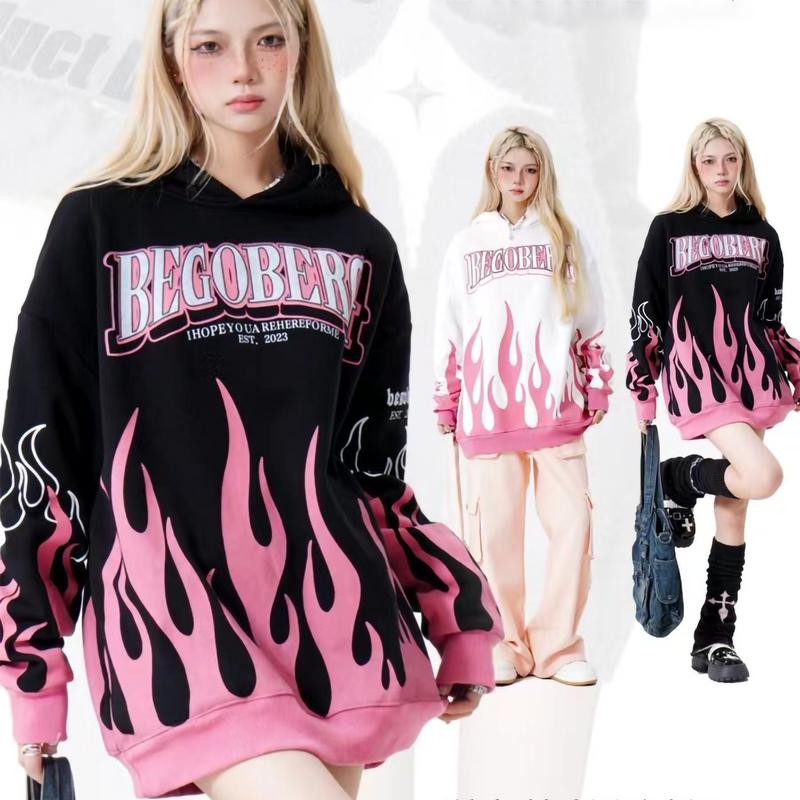 超カッコイイ アメリカンスタイルファッション フードなしパーカー