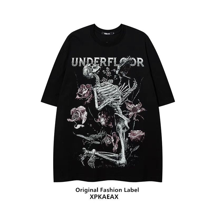 ダークスタイル バラの葬式 半袖シャツ