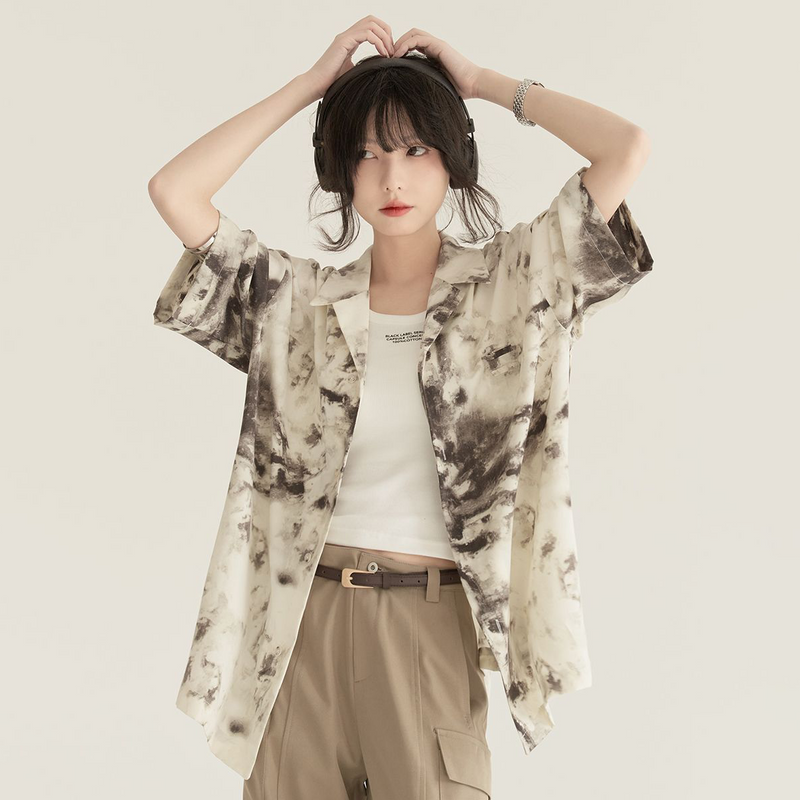 ハイファッションセンス インクスタイル カジュアル 半袖シャツ