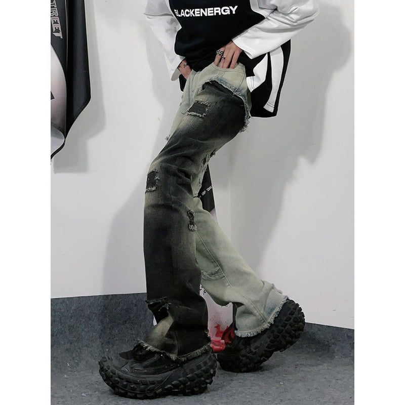 人気商品 ユニークなデザイン ジーンズ