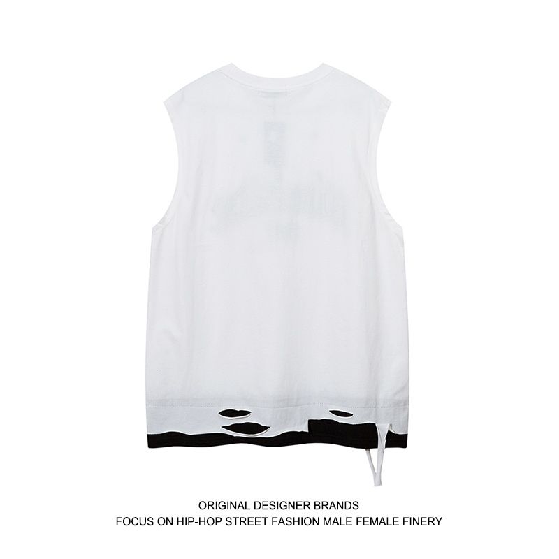 ヒップホップ風ニュートラル半袖シャツ