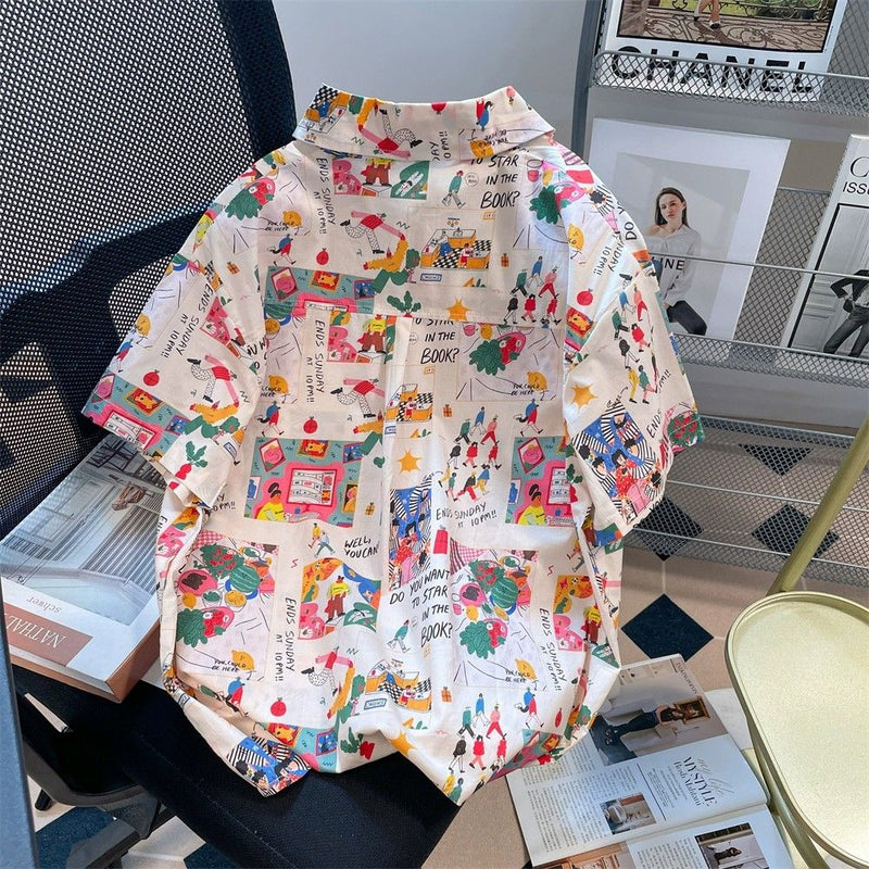 INS大人气 かわいいスタイル 半袖シャツ