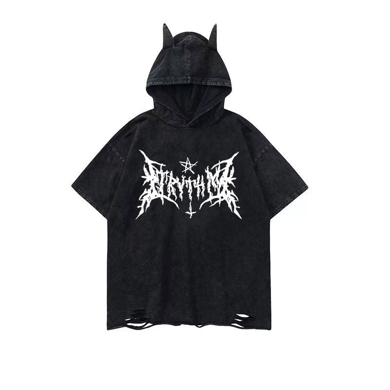 ハイストリートスタイルカップル半袖シャツ