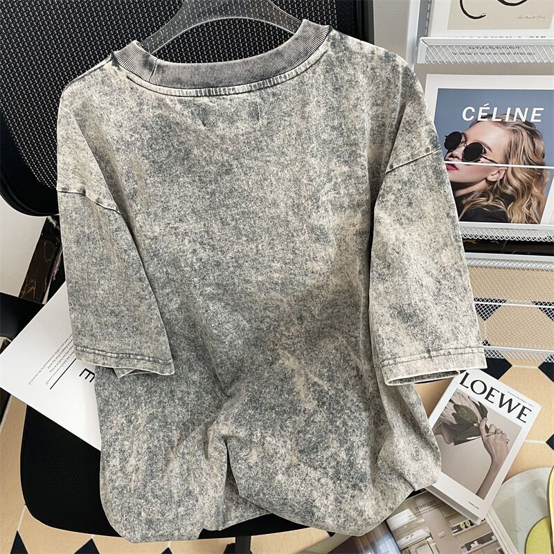 人気爆発 愛のサイクル  韓国ファッション カジュアル 半袖シャツ