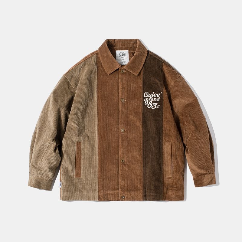 人気商品 コーデュロイ だるいスタイル カジュアル コート