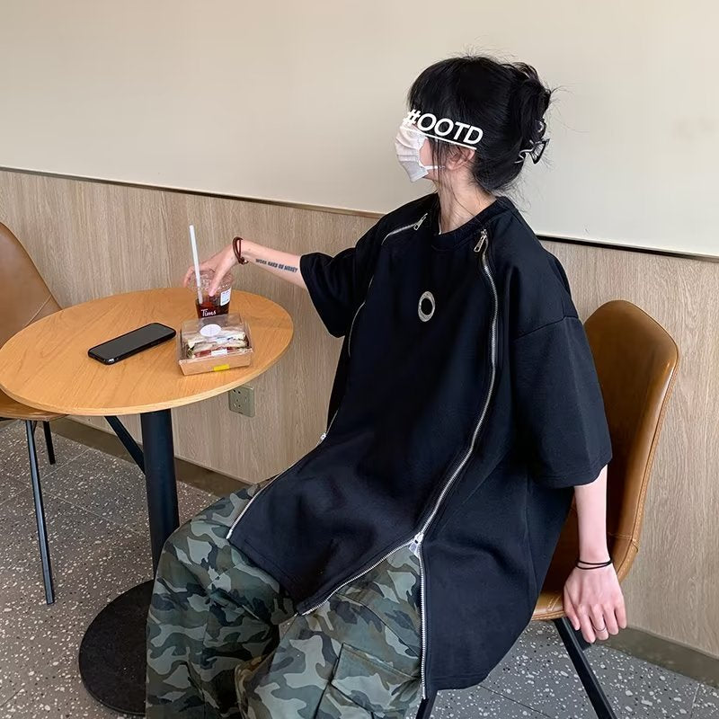 アメリカンスタイルストリート小衆の設計半袖シャツ