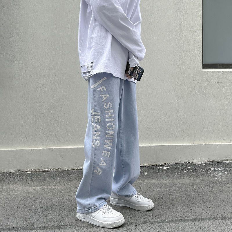 さわやか カジュアル 韓国ファッション ジーンズ