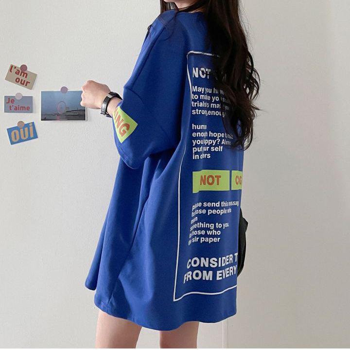 INS大人气 OVERSIZE ゆったり快適 カジュアル 半袖シャツ