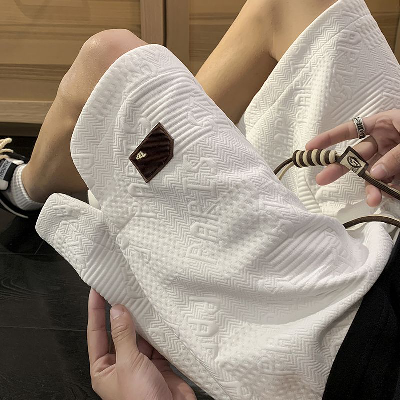 品質 テクスチャ感 カジュアル ショットパンツ