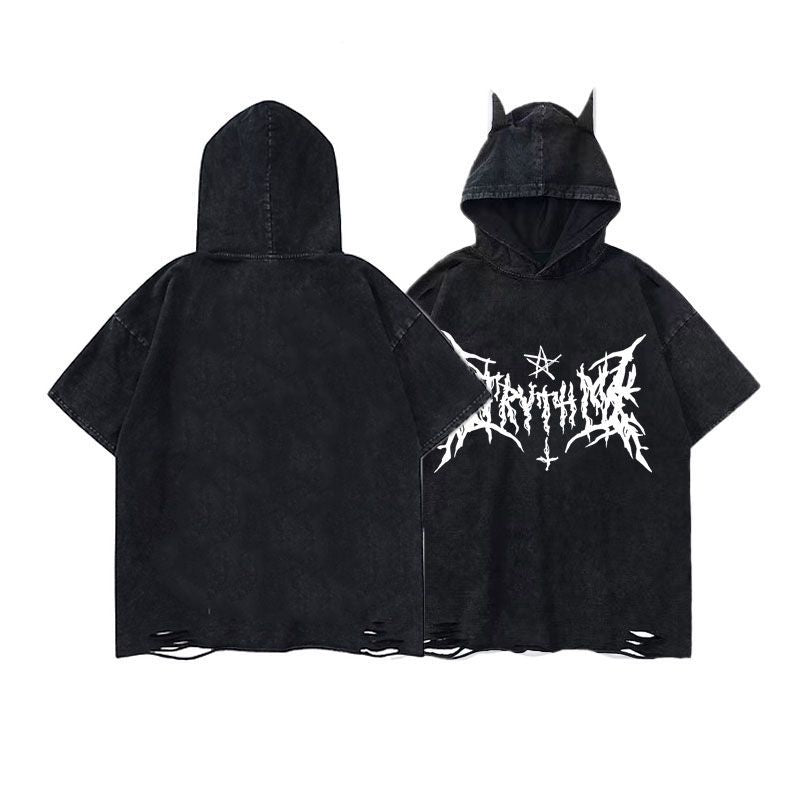 ハイストリートスタイルカップル半袖シャツ