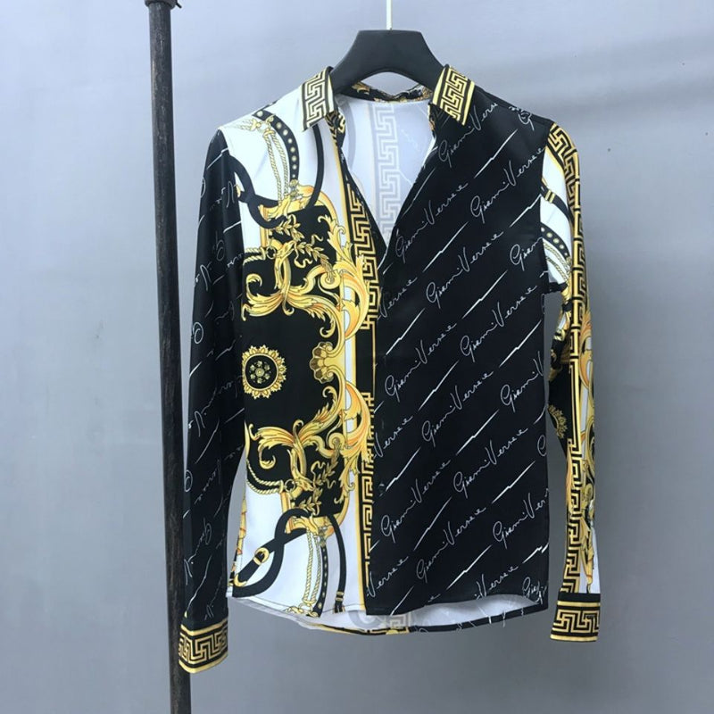 ハイファッションセンス 貴族風 超カッコイイ シャツ