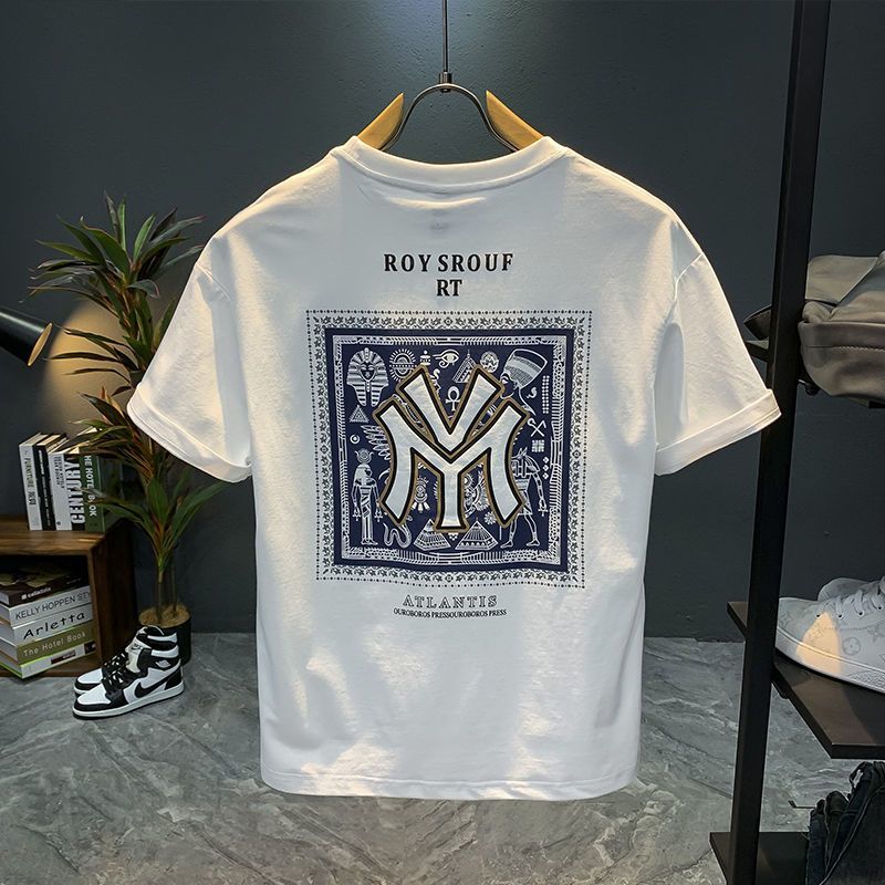 アメリカンスタイル 超カッコイイ トレンドブランド  半袖シャツ