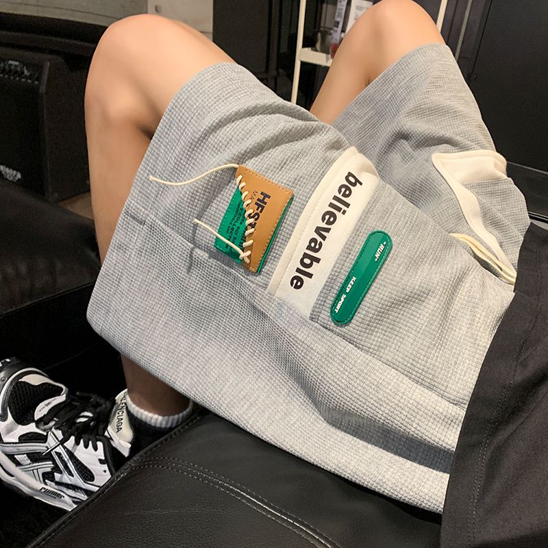 ユニークなデザイン 韓国ファッション カジュアル ショットパンツ