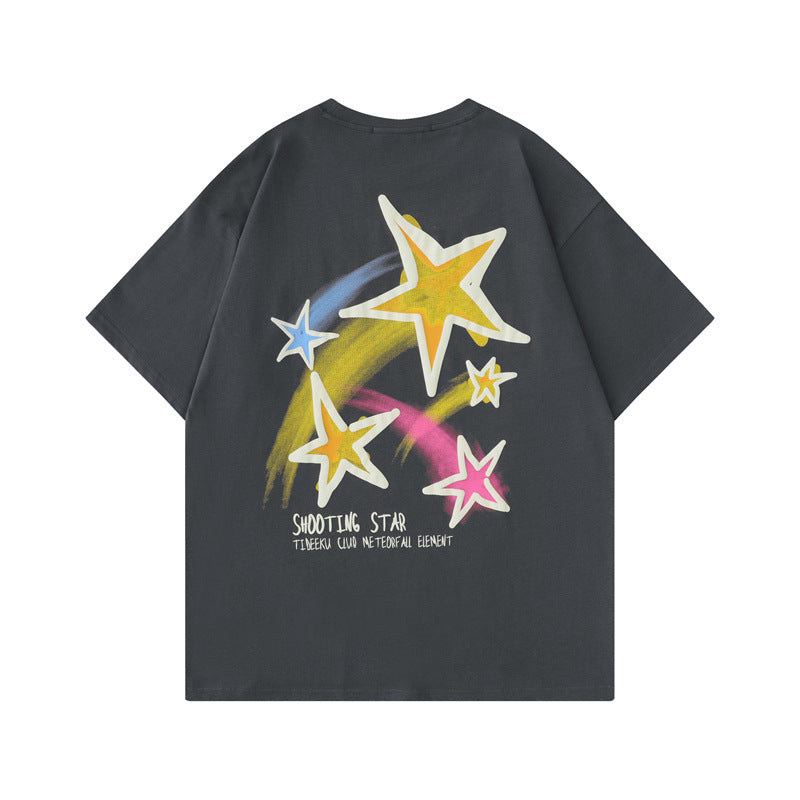 アメリカンファッション 流星 カジュアル 半袖シャツ