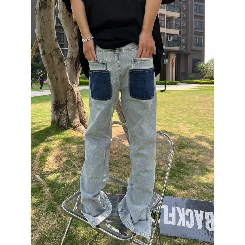 ヒップホップ風 蝶と蛇 カジュアル ジーンズ