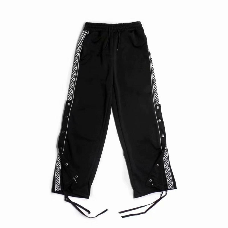 ファション新作ハイストリートスタイルワイドレッグパンツ