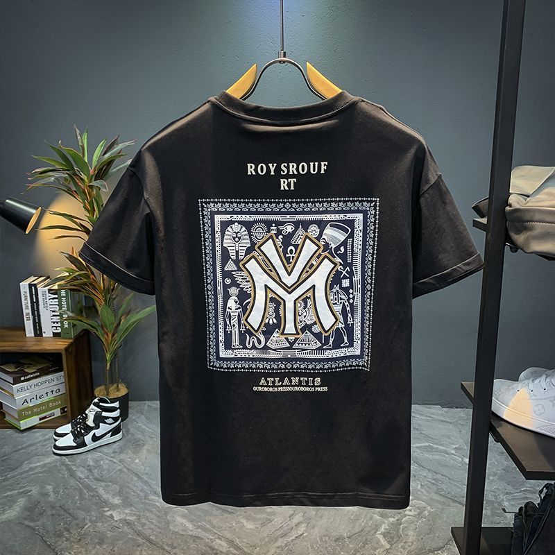 アメリカンスタイル 超カッコイイ トレンドブランド  半袖シャツ