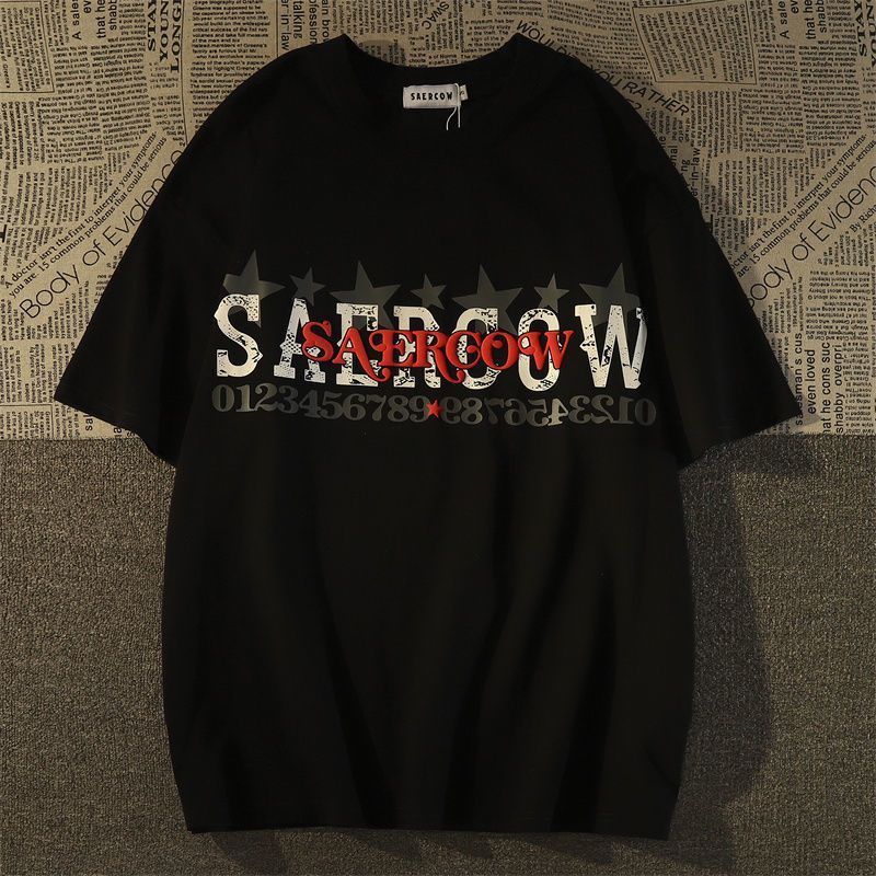 超カッコイイ アメリカンスタイル ダークスタイル カジュアル 半袖シャツ