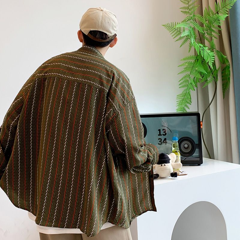 超カッコイイ ヴィンテージスタイル カジュアル シャツ コート